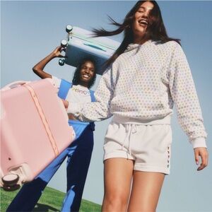 Women’s Roller Rabbit x Target Disco Hearts Wave Hoodie XS